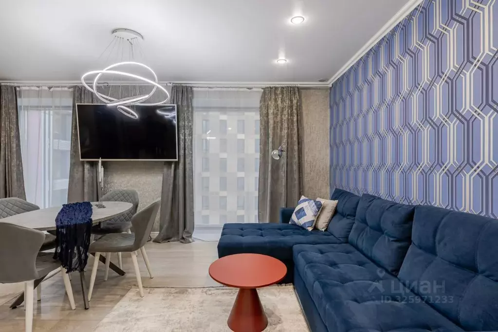 1-к кв. Москва Дмитровский проезд, 1 (59.0 м) - Фото 2