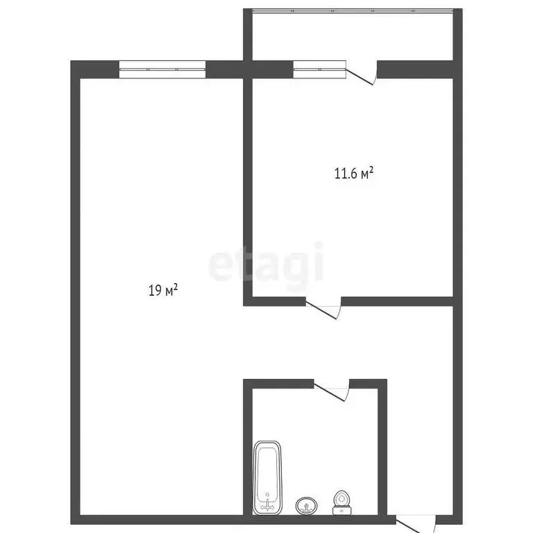 1-комнатная квартира: Новосибирск, улица Ивлева, 160 (42 м) - Фото 0