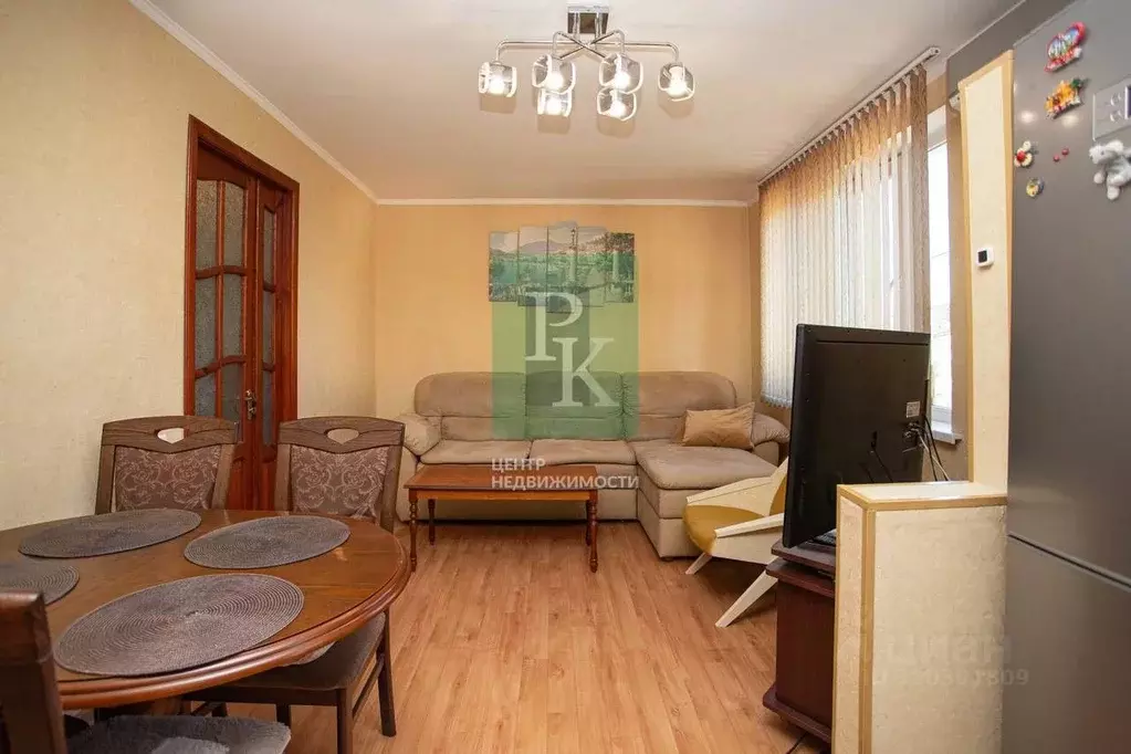 3-к кв. Севастополь ул. Аллы Оношко, 48 (81.2 м) - Фото 1