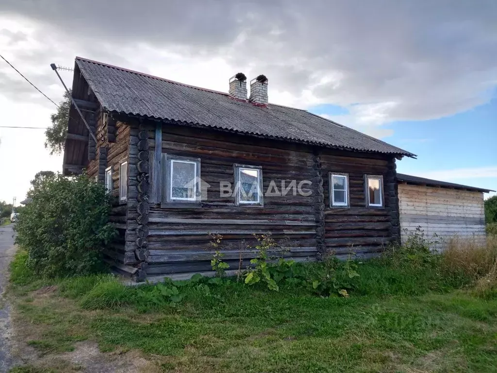 Дом в Карелия, Медвежьегорский район, Шуньгское с/пос, д. Никонова ... - Фото 1