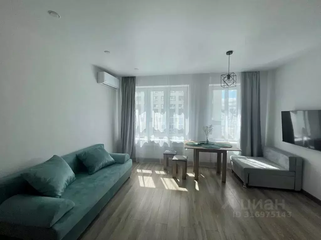 1-к кв. Татарстан, Казань ул. Азата Аббасова, 21А (31.0 м) - Фото 0