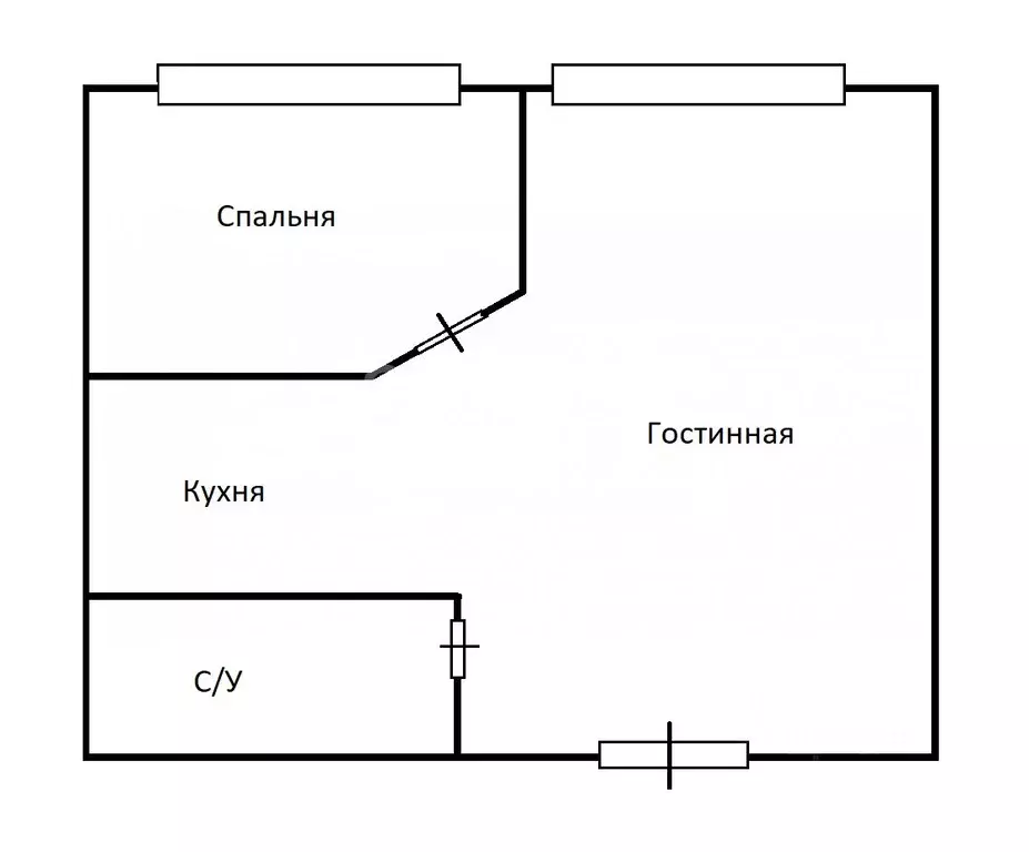 1-к кв. Москва Алтуфьевское ш., 55к4 (30.0 м) - Фото 2