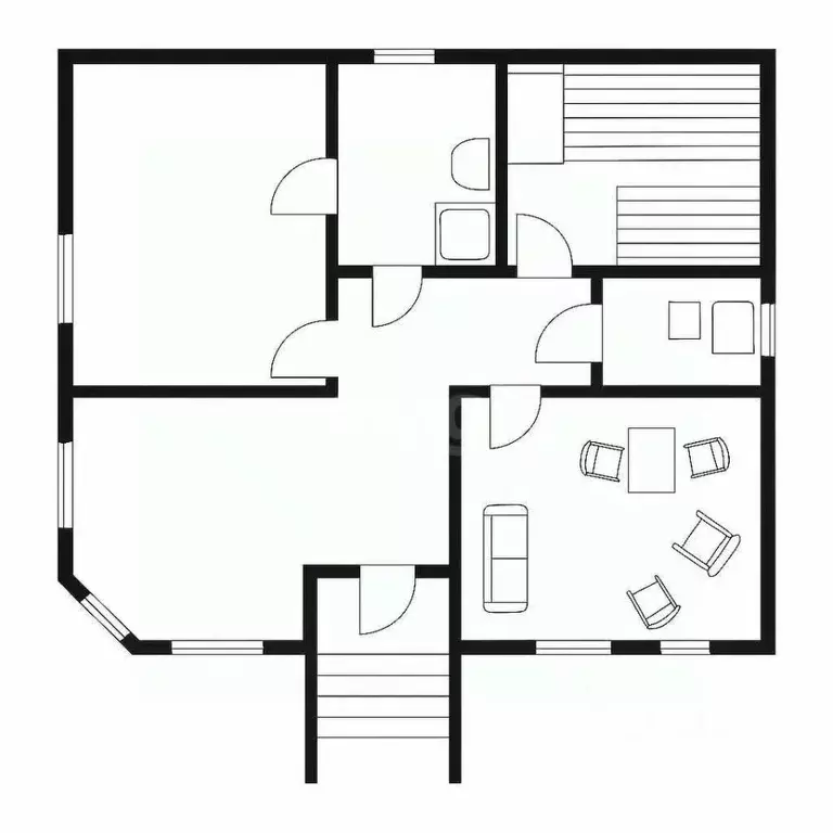 Дом в Курганская область, Кетовский муниципальный округ, Раздолье-4 ... - Фото 2