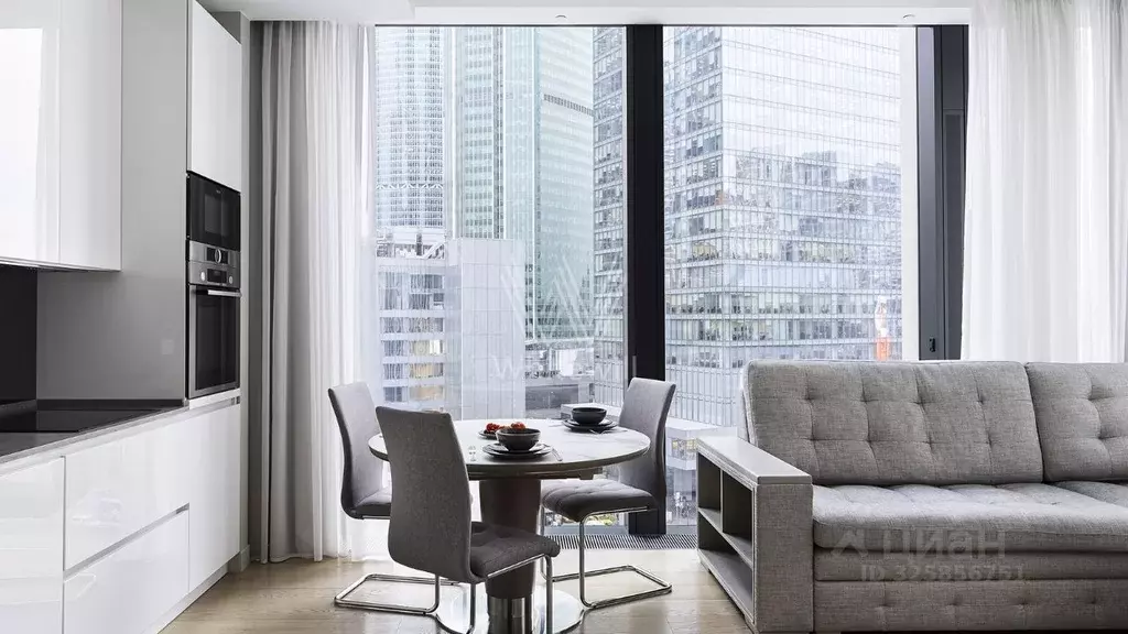 3-к кв. Москва 1-й Красногвардейский проезд, 22с2 (91.0 м) - Фото 1