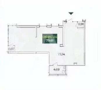 Помещение свободного назначения в Краснодарский край, Краснодар ул. ... - Фото 2