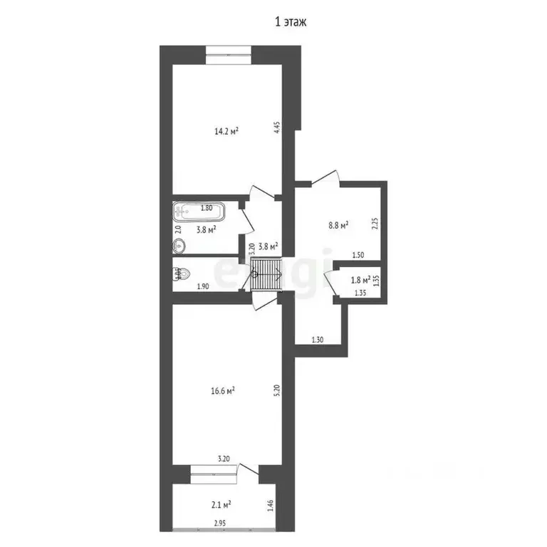 4-к кв. Калужская область, Малоярославец Московская ул., 10 (118.4 м) - Фото 2