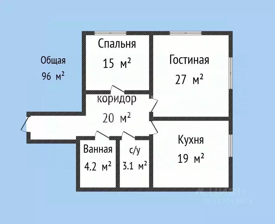 3-к кв. Дагестан, Махачкала ул. Межевая, 5 (90.0 м) - Фото 2