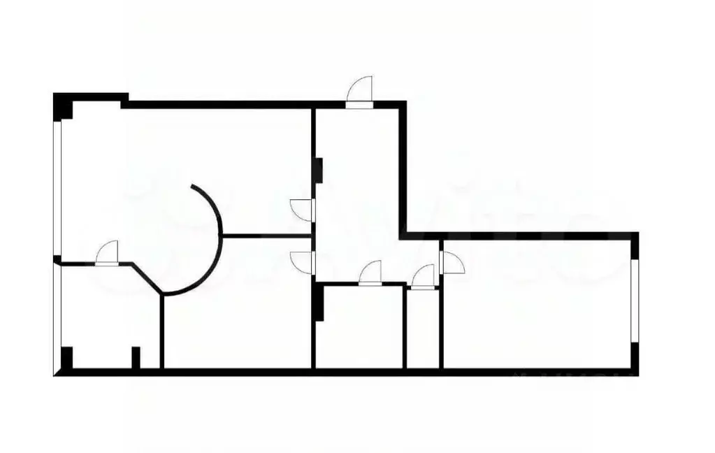 Квартира, 2 комнаты, 73 м - Фото 0
