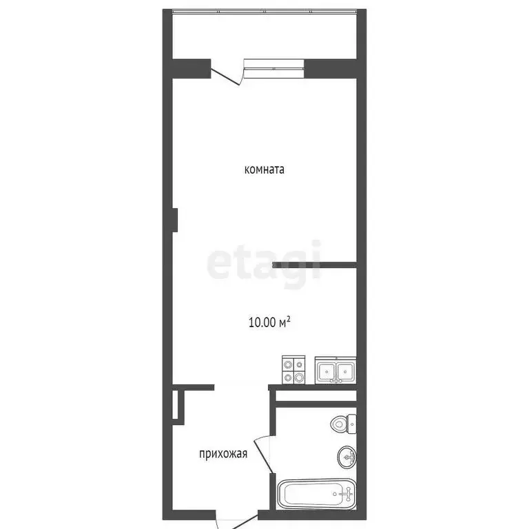 1-комнатная квартира: Массандра, Южнобережное шоссе, 1А (40.7 м) - Фото 0