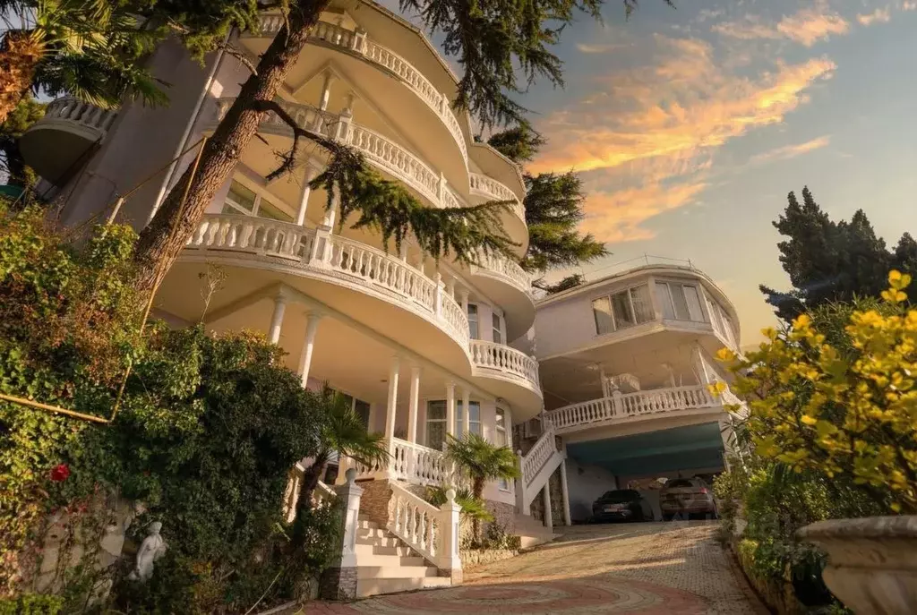 Дом в Крым, Ялта муниципальный округ, Кореиз пгт ш. Алупкинское (873 ... - Фото 2