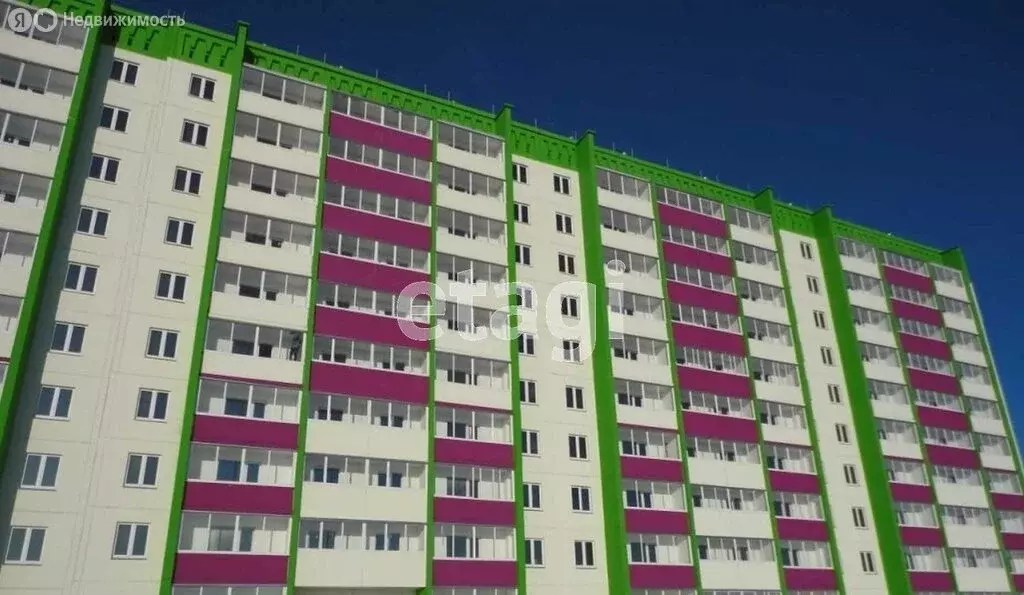 Квартира-студия: Курган, 2-я Часовая улица, 54А (54.4 м) - Фото 2