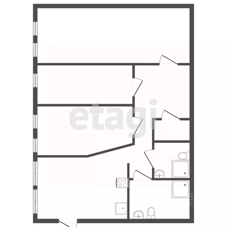 3-к кв. Санкт-Петербург Невский просп., 108Р (92.8 м) - Фото 1