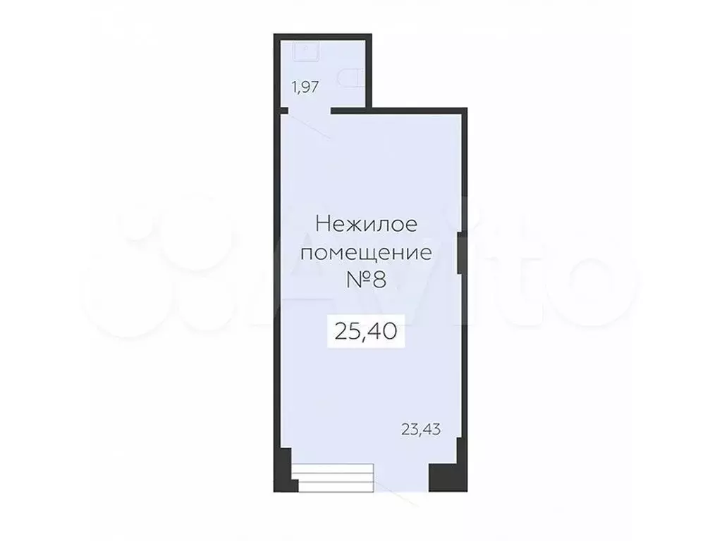 Продам помещение свободного назначения, 25.4 м - Фото 0