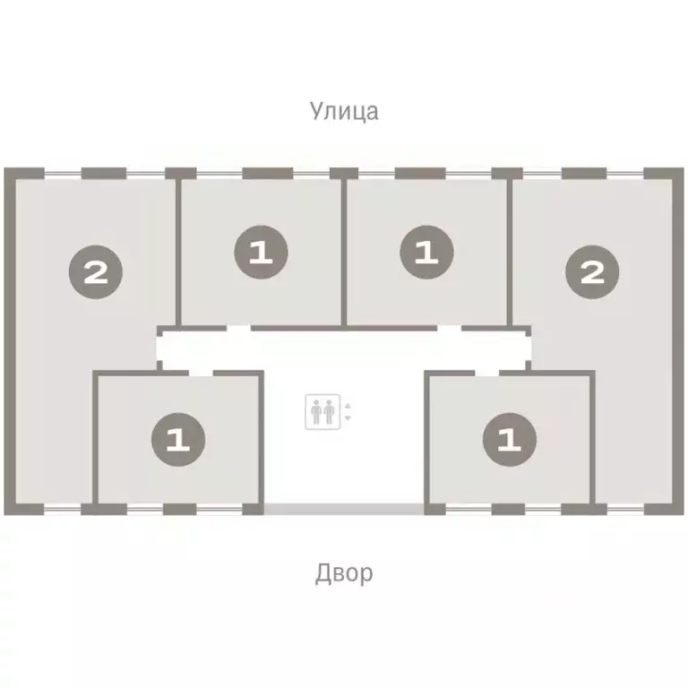 1-к кв. Омская область, Омск  (42.11 м) - Фото 1