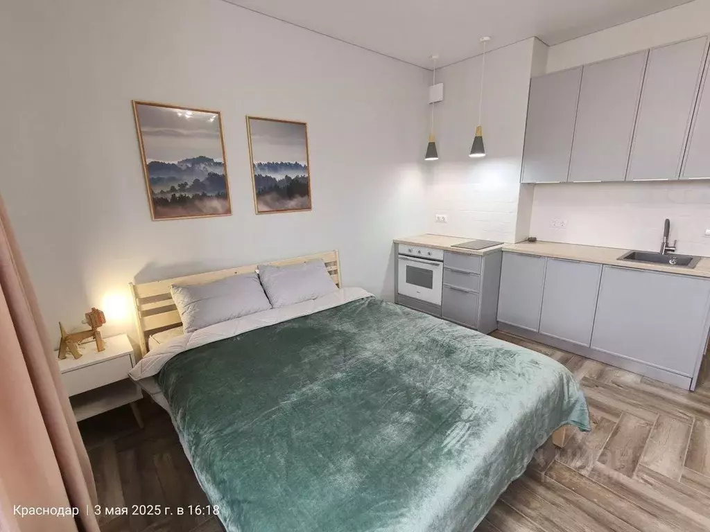 1-к кв. Краснодарский край, Краснодар ул. Им. Героя Яцкова И.В., 19к1 ... - Фото 1