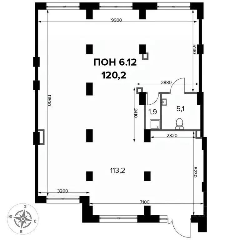 Офис в Московская область, Люберцы (120.2 м) - Фото 1