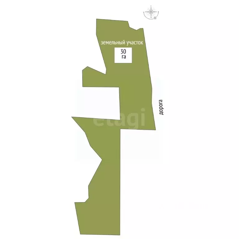 Участок в Крым, Бахчисарайский район, с. Красный Мак  (3000.0 сот.) - Фото 2