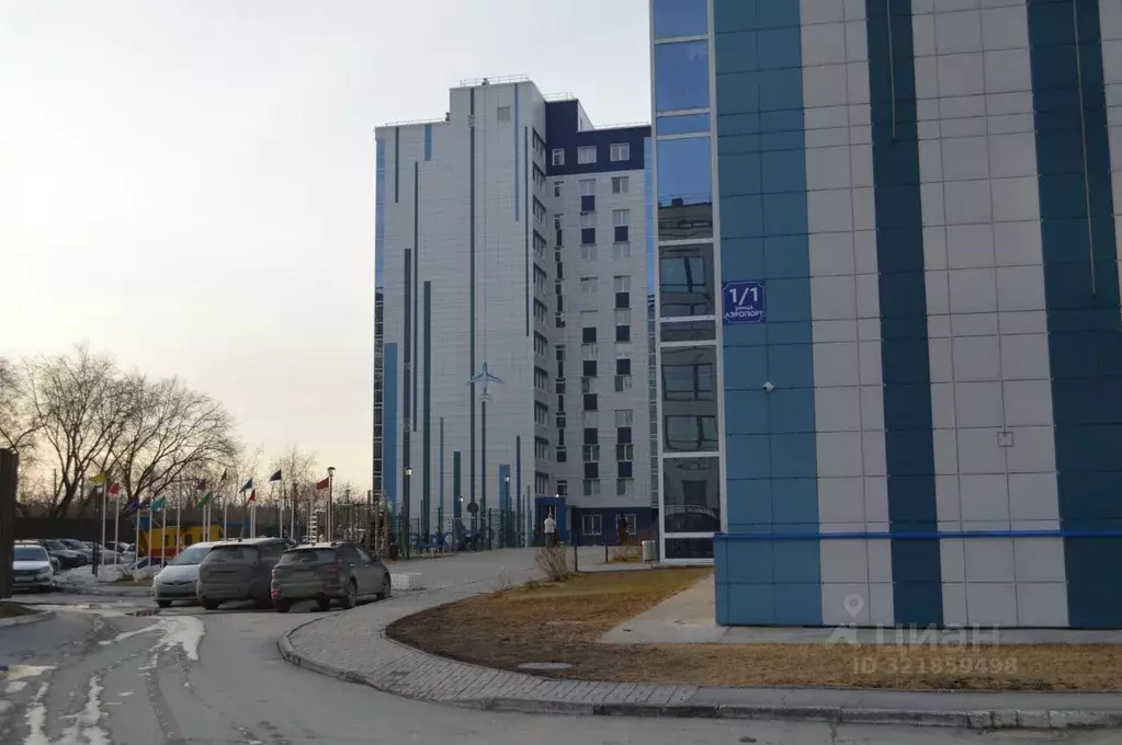 1-к кв. Новосибирская область, Новосибирск ул. Аэропорт, 1/1 (41.0 м) - Фото 0
