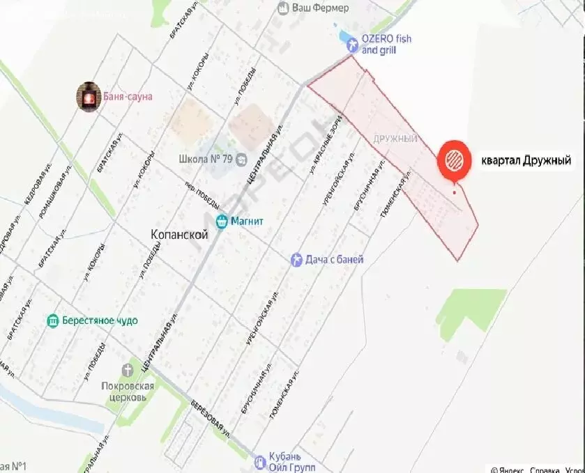 Участок в Копанской, квартал Дружный (17.73 м) - Фото 0