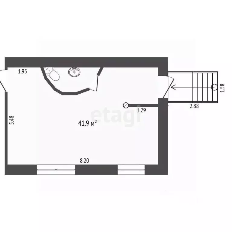 Помещение свободного назначения в Тюменская область, Тюмень проезд ... - Фото 2