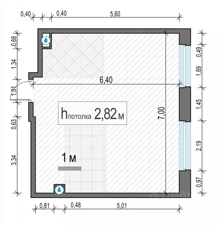 1-к кв. Московская область, Мытищи Белый Grad жилой комплекс (42.0 м) - Фото 1