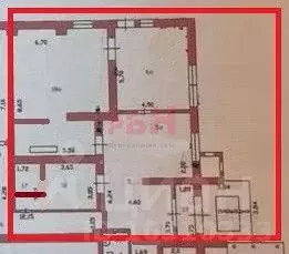 Торговая площадь в Пензенская область, Пенза ул. Толстого (155 м) - Фото 2