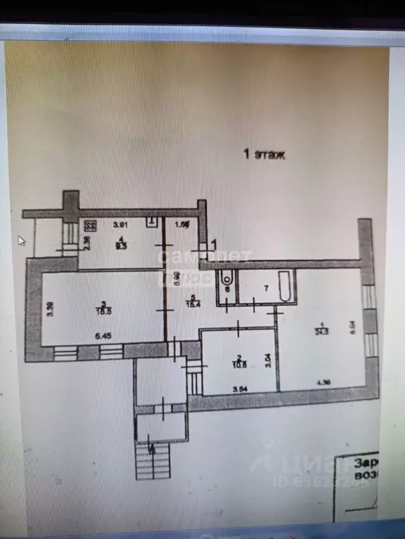 4-к кв. Ярославская область, Углич Мирный мкр, 25 (83.7 м) - Фото 2