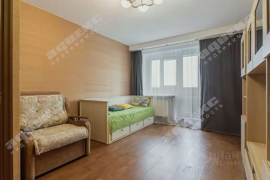 1-к кв. Санкт-Петербург ул. Брянцева, 7к1 (33.2 м) - Фото 1