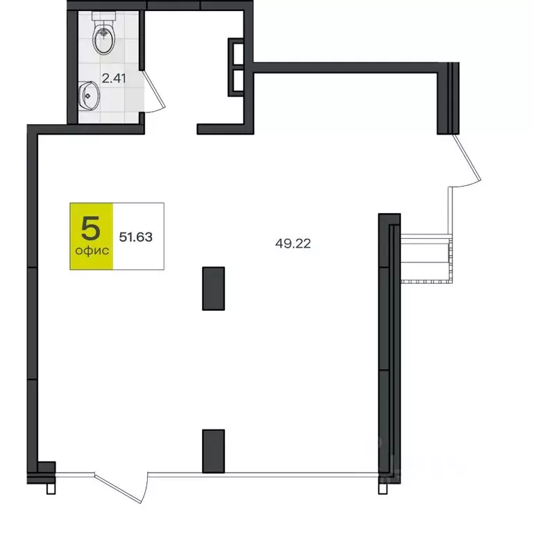 Торговая площадь в Краснодарский край, Краснодар пос. Березовый, ул. ... - Фото 1