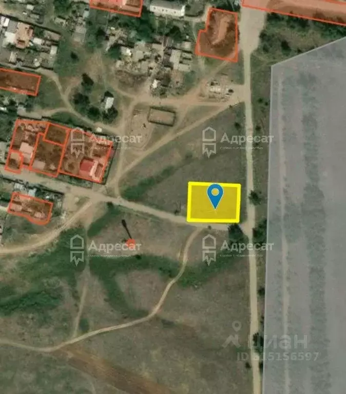 Участок в Волгоградская область, Волгоград Поселок имени Гули ... - Фото 2