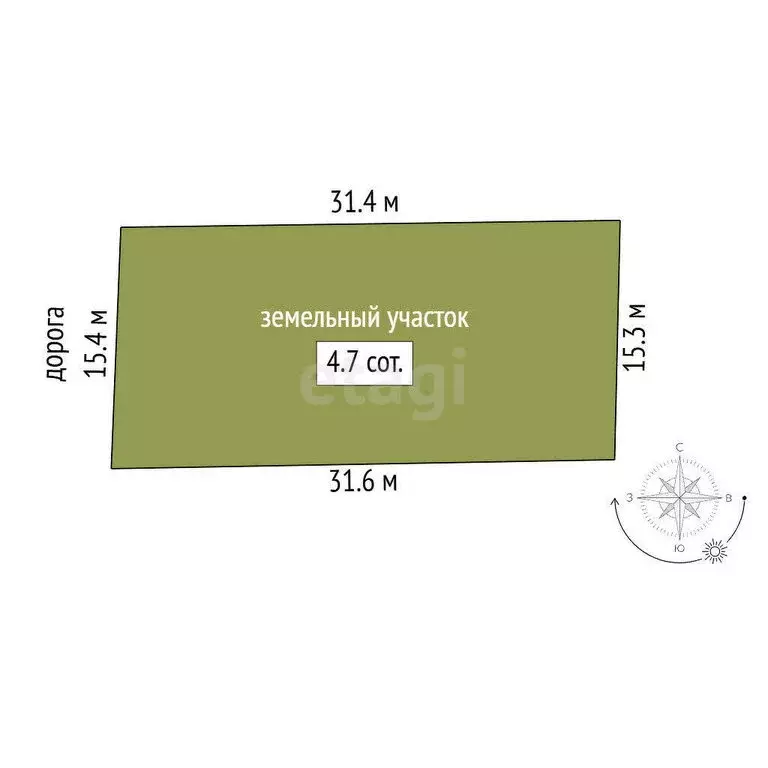 Участок в Чегемский район, СТ Монтажник (469 м) - Фото 1