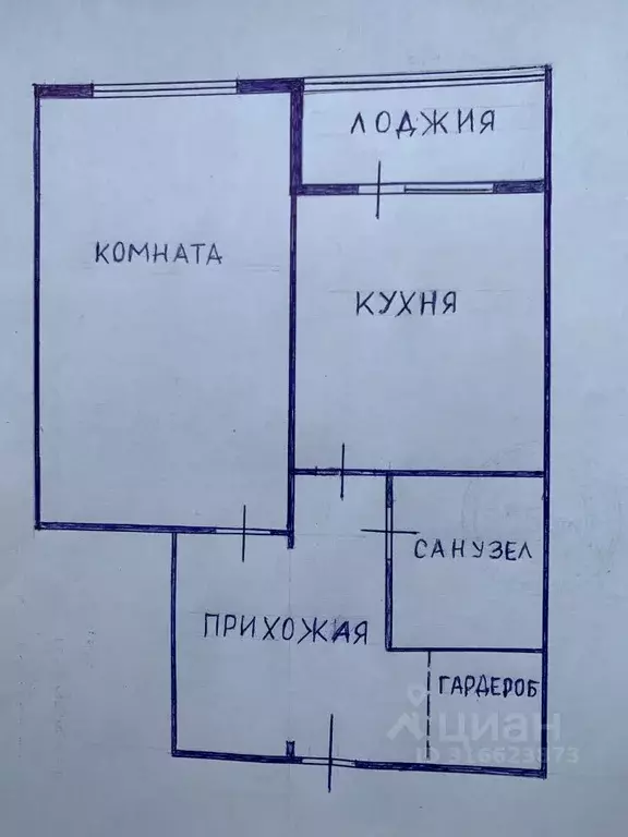 1-к кв. Санкт-Петербург аллея Поликарпова, 10К3 (42.7 м) - Фото 1