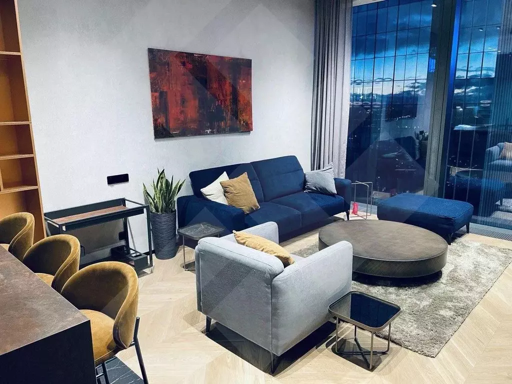 2-к кв. Москва 1-й Красногвардейский проезд, 22с1 (59.9 м) - Фото 1