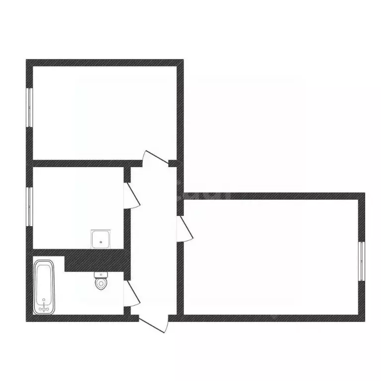 2-к кв. Нижегородская область, Балахна ул. ЦКК, 1 (45.4 м) - Фото 2