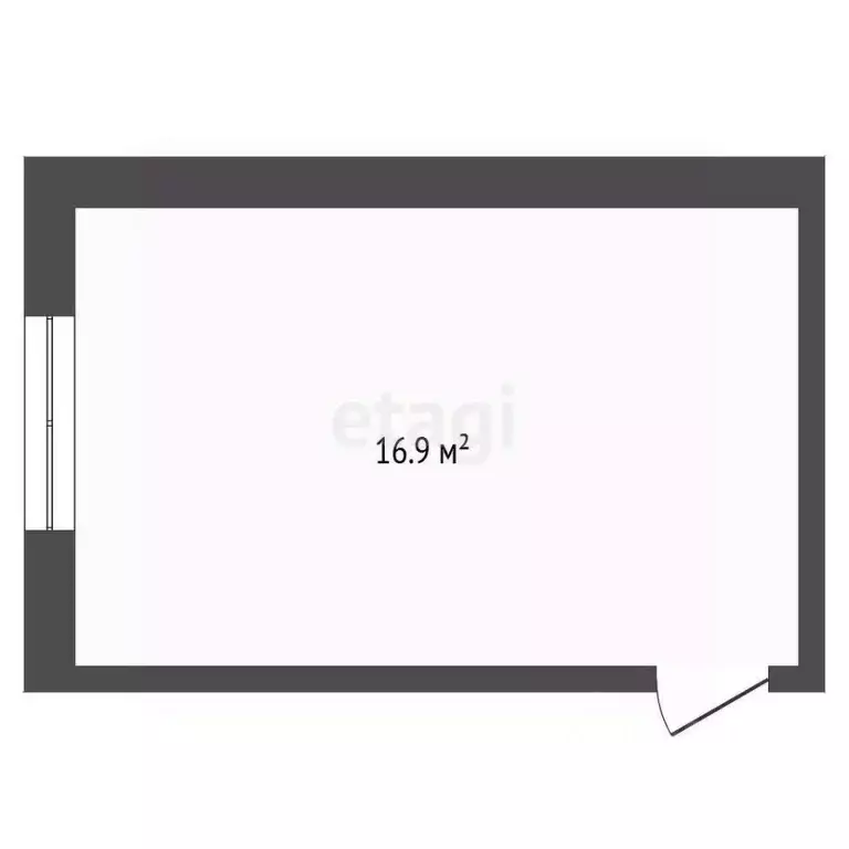 Комната Тюменская область, Тюмень Олимпийская ул., 15 (16.9 м) - Фото 1