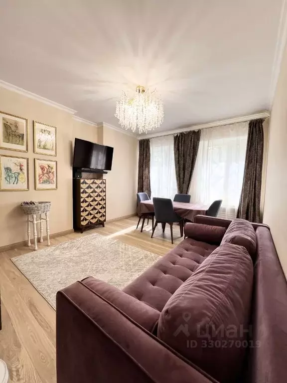 4-к кв. Москва Погодинская ул., 20К5 (83.0 м) - Фото 1