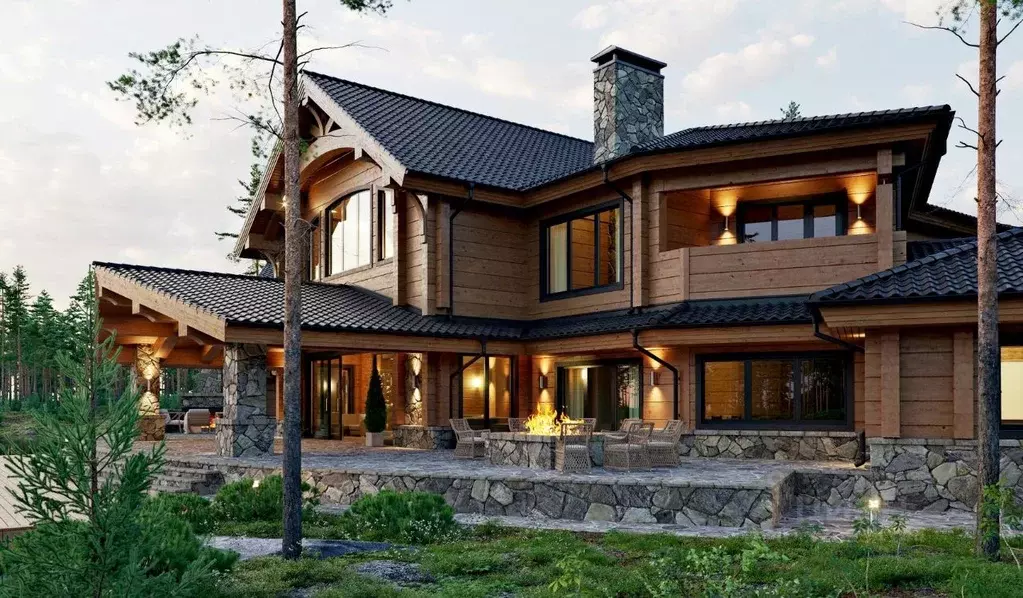 Коттедж в Ленинградская область, Всеволожский район, Куйвозовское ... - Фото 2