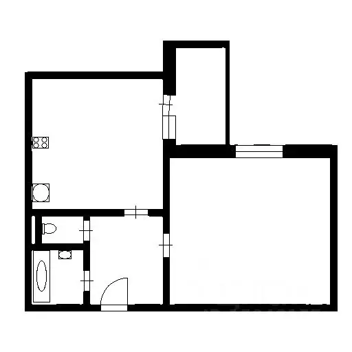 1-к кв. Санкт-Петербург пос. Парголово, Заречная ул., 17 (40.0 м) - Фото 2