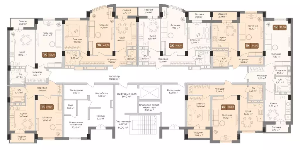 1-к кв. Краснодарский край, Краснодар Музыкальный мкр, ул. Имени ... - Фото 2
