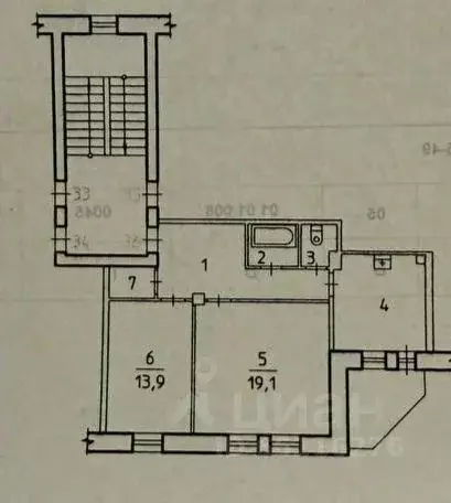 2-к кв. Пермский край, Губаха ул. Островского, 8 (60.0 м) - Фото 2