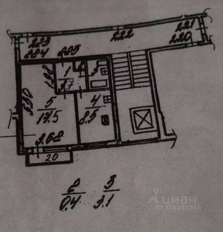 1-к кв. Санкт-Петербург, Санкт-Петербург, Колпино Пролетарская ул., 15 ... - Фото 1