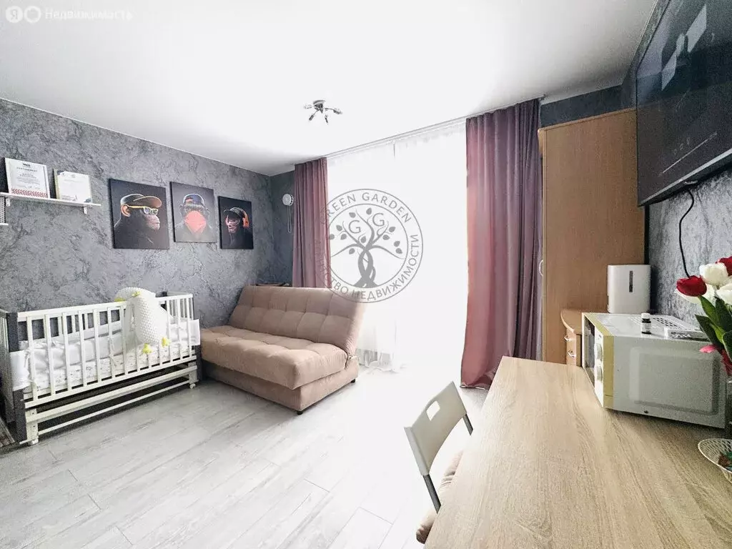 Квартира-студия: Екатеринбург, улица Академика Парина, 40/3 (25.6 м) - Фото 2