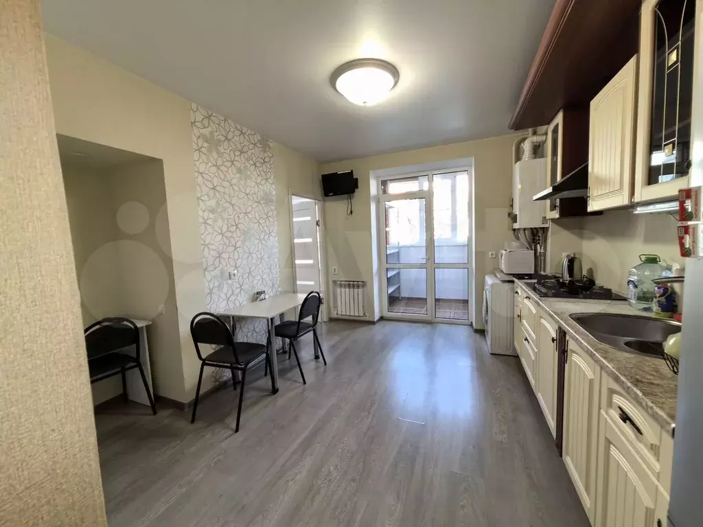 1-к. квартира, 34,1 м, 1/4 эт. - Фото 1