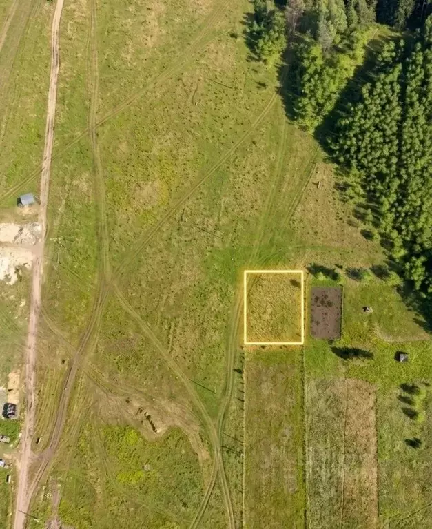 Участок в Пермский край, Ильинский муниципальный округ, д. Москвина ... - Фото 1