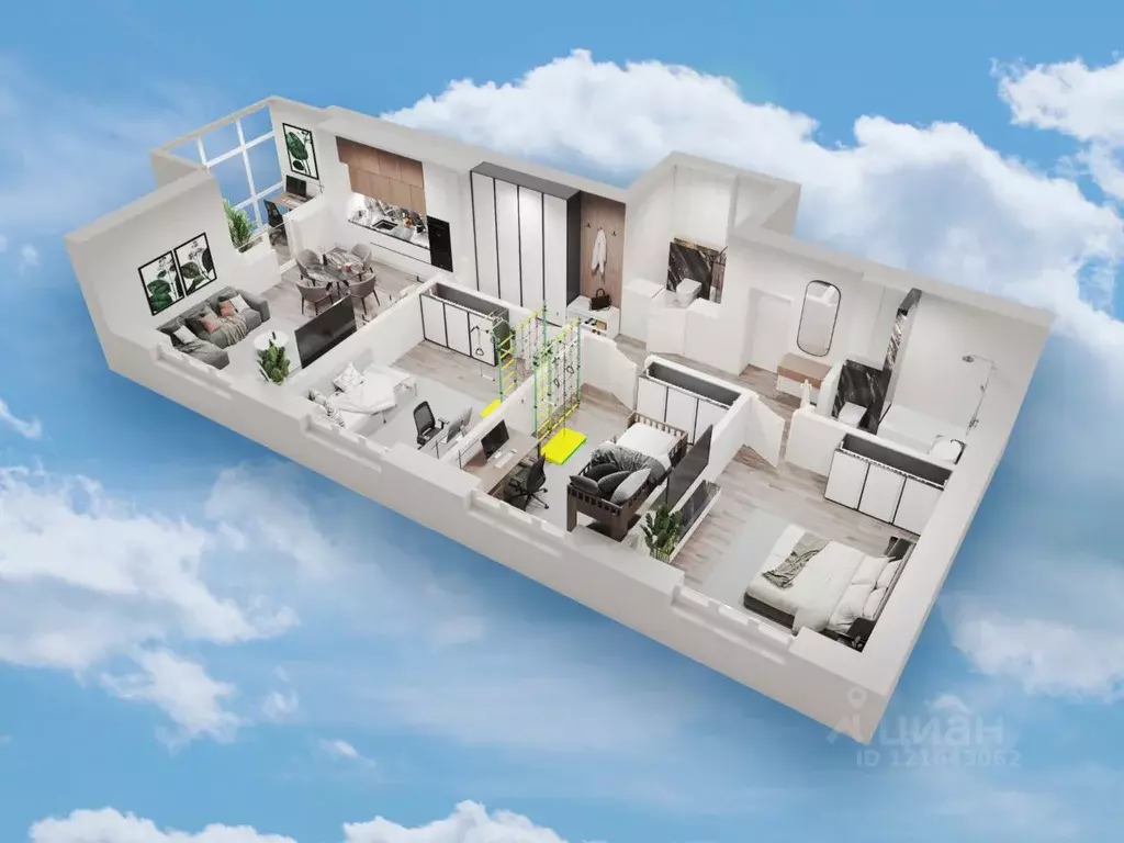 4-к кв. Ростовская область, Неклиновский район, с. Новобессергеневка, ... - Фото 1