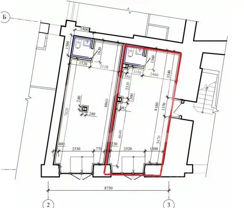 Торговая площадь в Москва ул. Фридриха Энгельса, 23С3 (33 м) - Фото 2