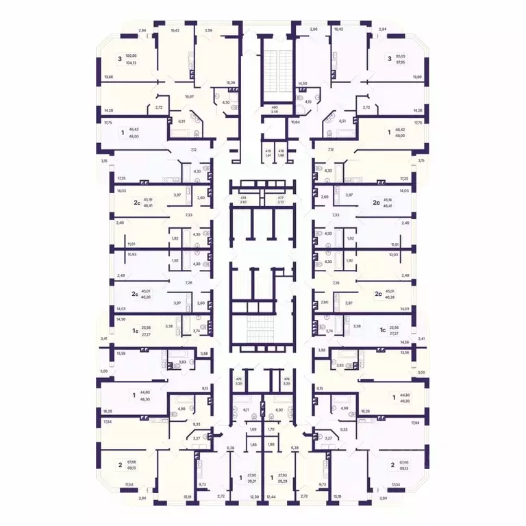 2-к кв. Новосибирская область, Новосибирск Северо-Чемской жилмассив, ... - Фото 1