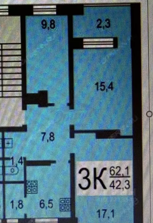 Комната Нижегородская область, Нижний Новгород Фибролитовая ул., 10 ... - Фото 2