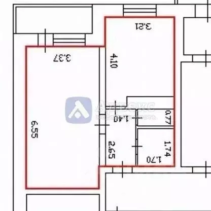 1-к кв. Тюменская область, Тюмень ул. Мебельщиков, 6 (42.0 м) - Фото 2