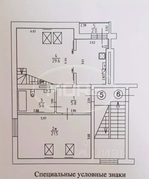 2-к кв. Калининградская область, Калининград Тобольская ул., 31 (49.4 ... - Фото 2